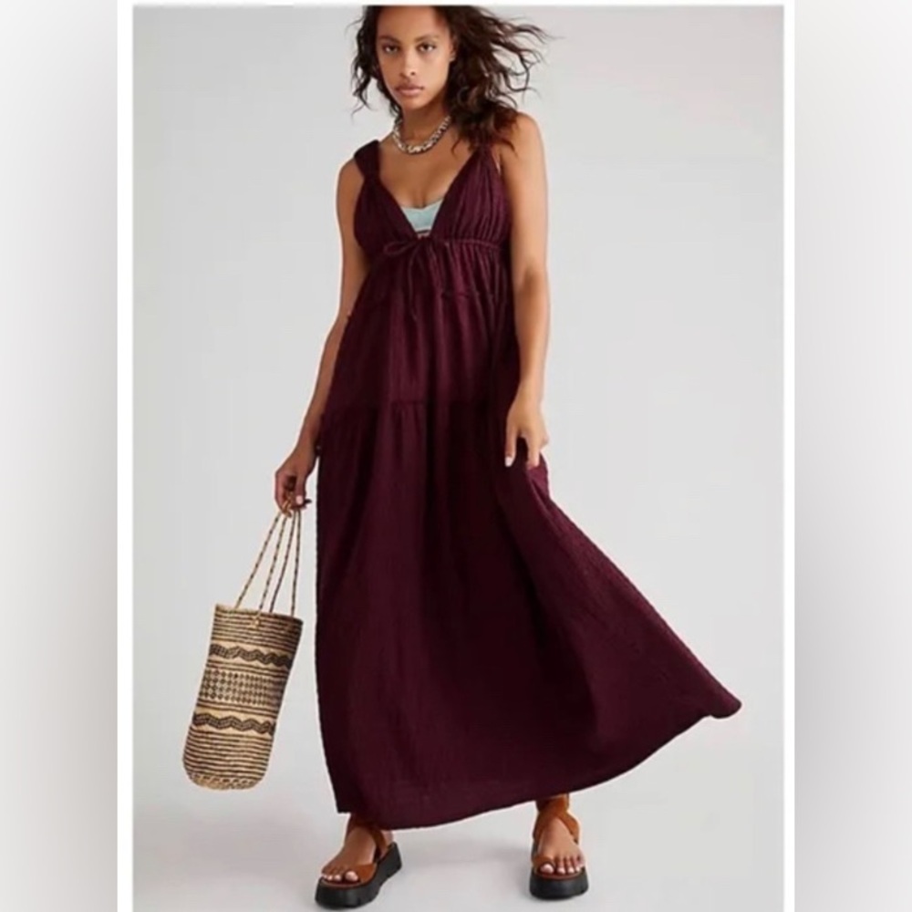 Free People Martina Maxi Dress FP Beach XS